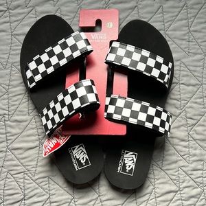 Vans Cayucas Checkerboard Slide